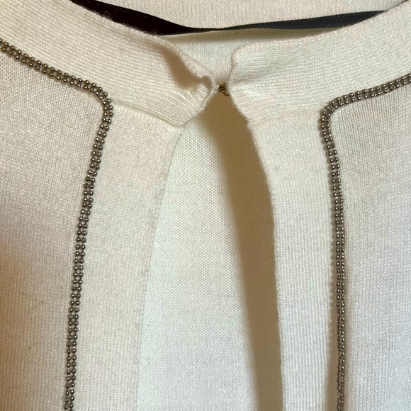 Super soft S. Oliver cropped beaded cardigan - Picture 3 of 8